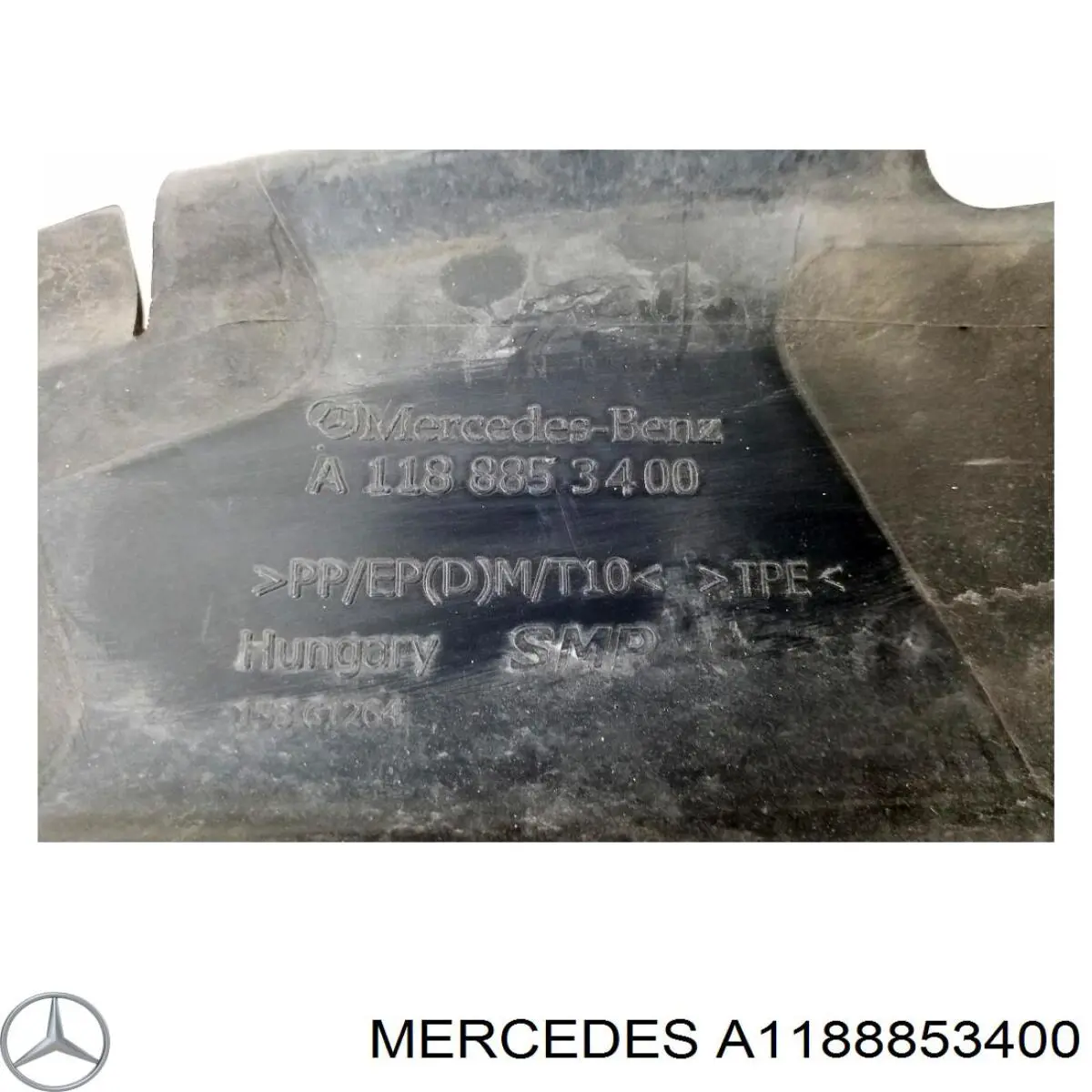 Повітроводи системи охолодження двигуна Mercedes A1188853400 ціна, від 64.68 USD
