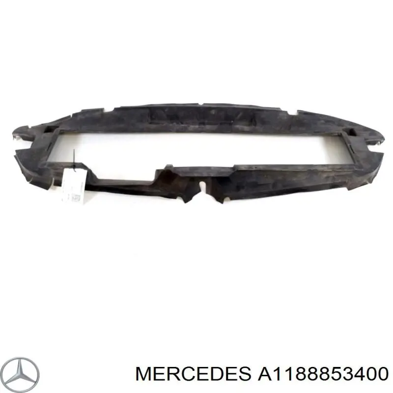 A1188853400 Mercedes повітропровід радіатора