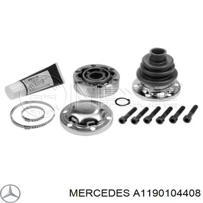 Купити A1190104408 Mercedes Комплект прокладок двигуна, нижній