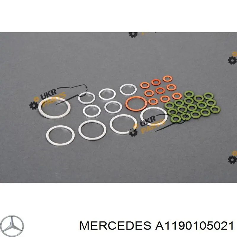 Комплект прокладок двигуна, верхній Mercedes A1190105021 ціна, від 56.60 USD
