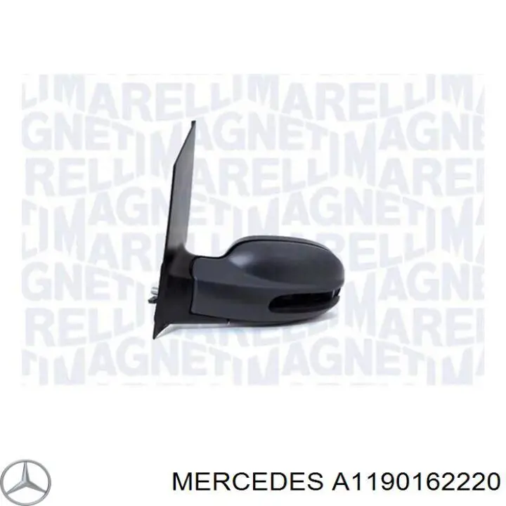 1190162220 Mercedes прокладка головки блока циліндрів (гбц, права)
