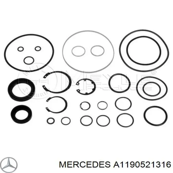 A1190521316 Mercedes Заспокоювач ланцюга ГРМ, лівий