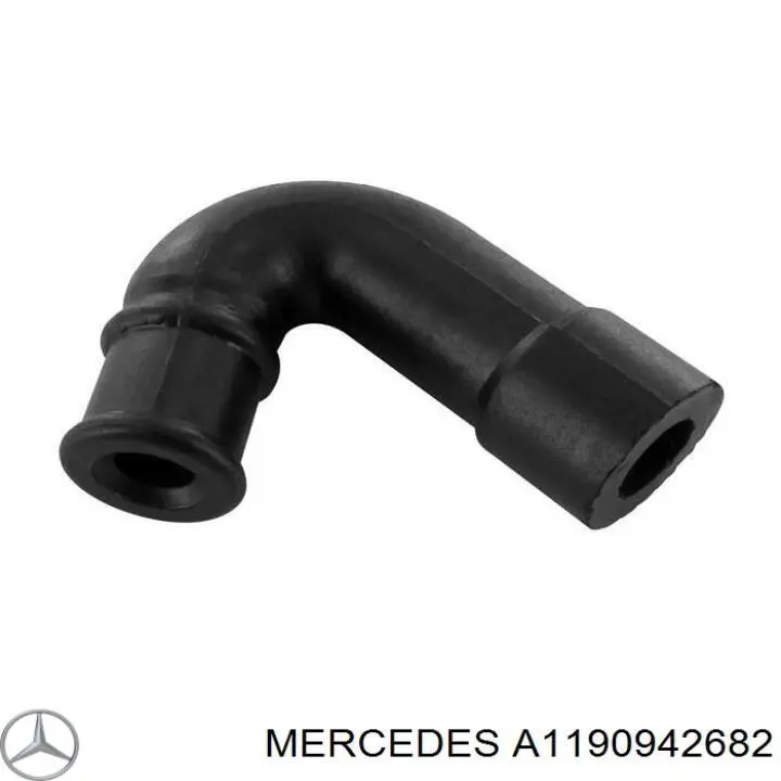 Трубка картера повітряна Mercedes A1190942682 ціна, від 8.28 USD