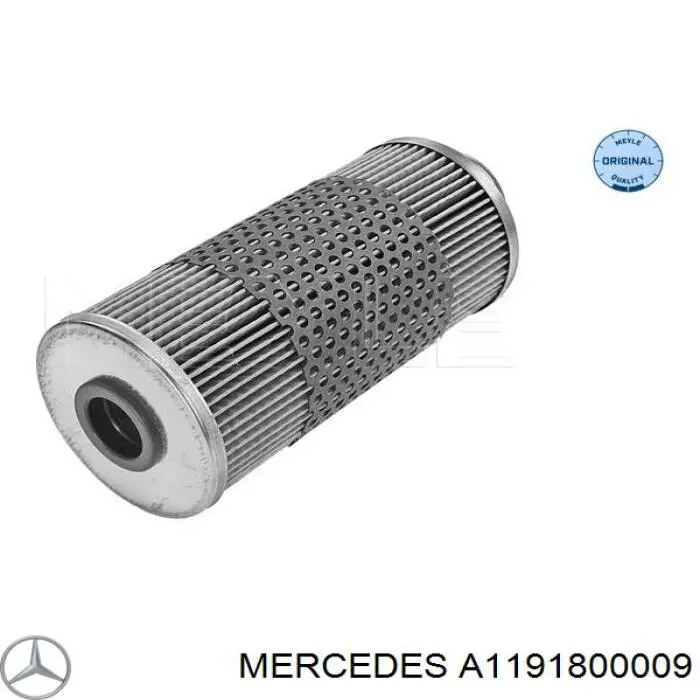 Масляний фільтр A1191800009 Mercedes