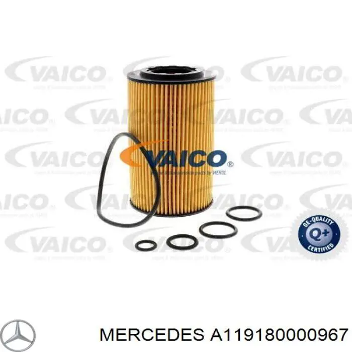 Купити A119180000967 Mercedes Фільтр очищення масла відцентровий