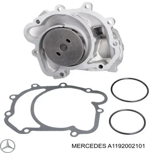Помпа охолодження Mercedes A1192002101 ціна, від 67.78 USD