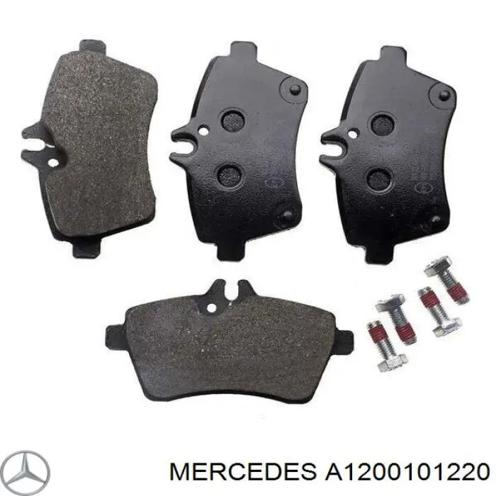 1200101220 Mercedes комплект прокладок двигуна, верхній