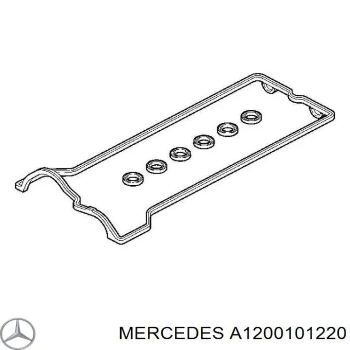 Комплект прокладок двигуна, верхній A1200101220 Mercedes