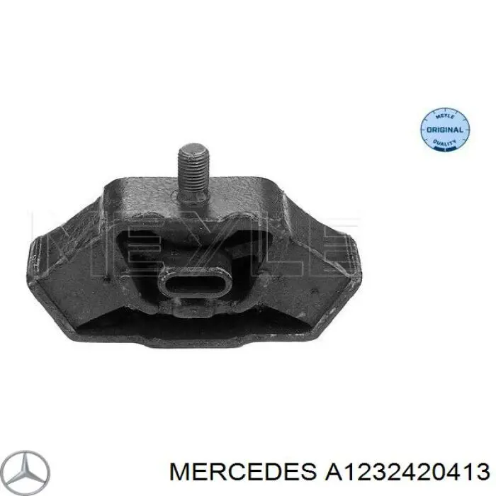 A1232420413 Mercedes подушка трансмісії (опора коробки передач)