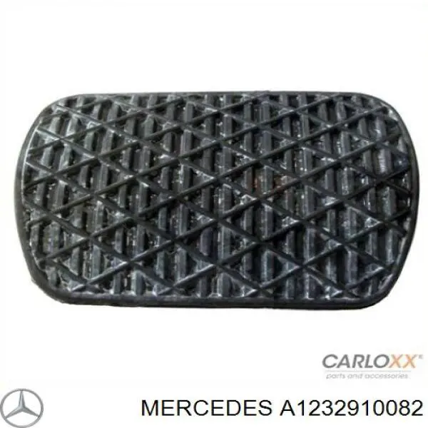 Купити A1232910082 Mercedes Накладка педалі гальма