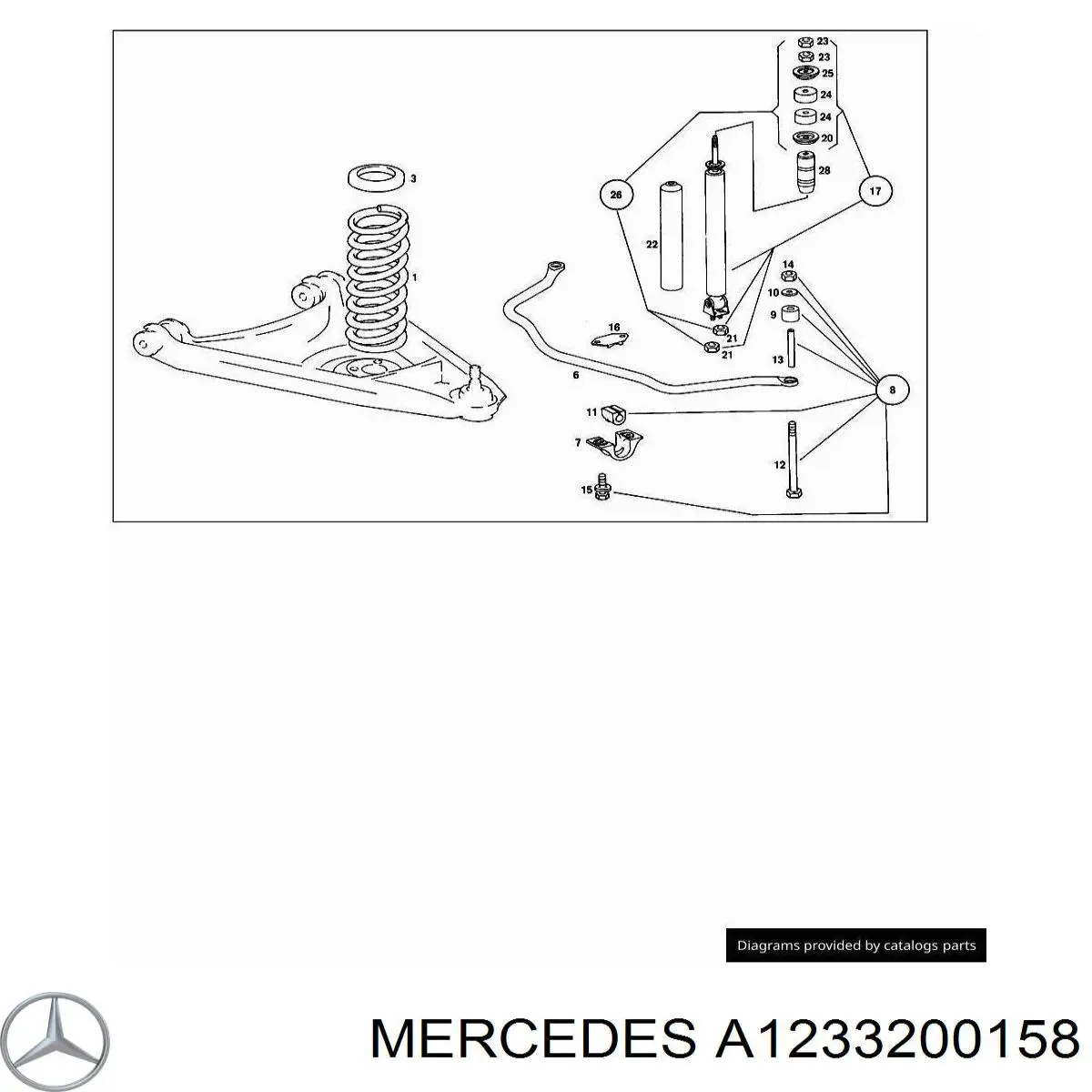 Клапан регулювання рівня кузова Mercedes A1233200158 ціна, від 1090.18 USD