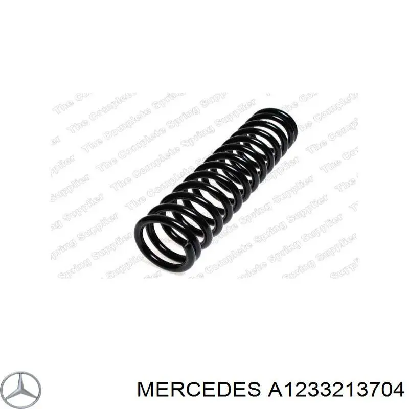 A1233213704 Mercedes пружина передня
