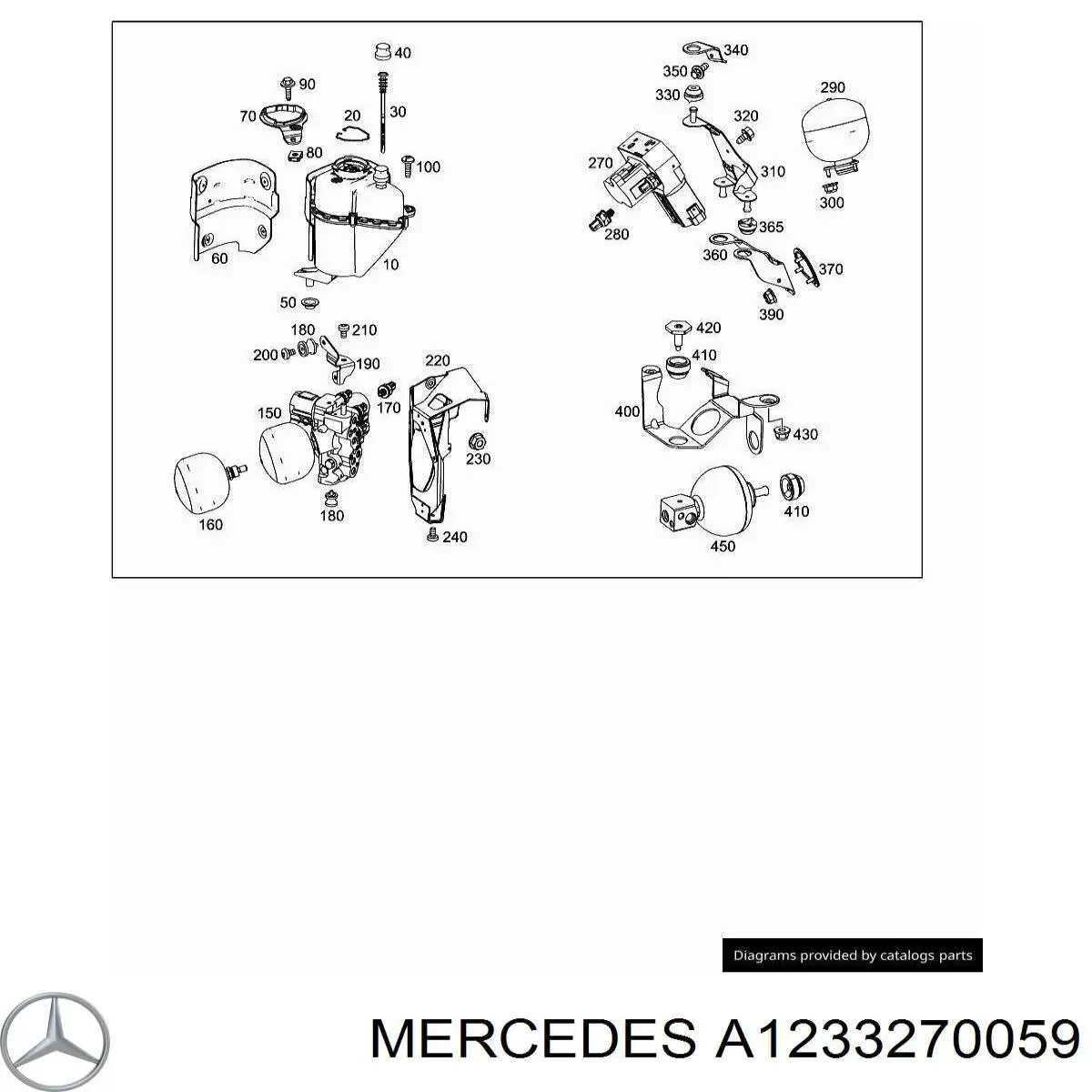  Mercedes A1233270059 ціна, від 9.09 USD