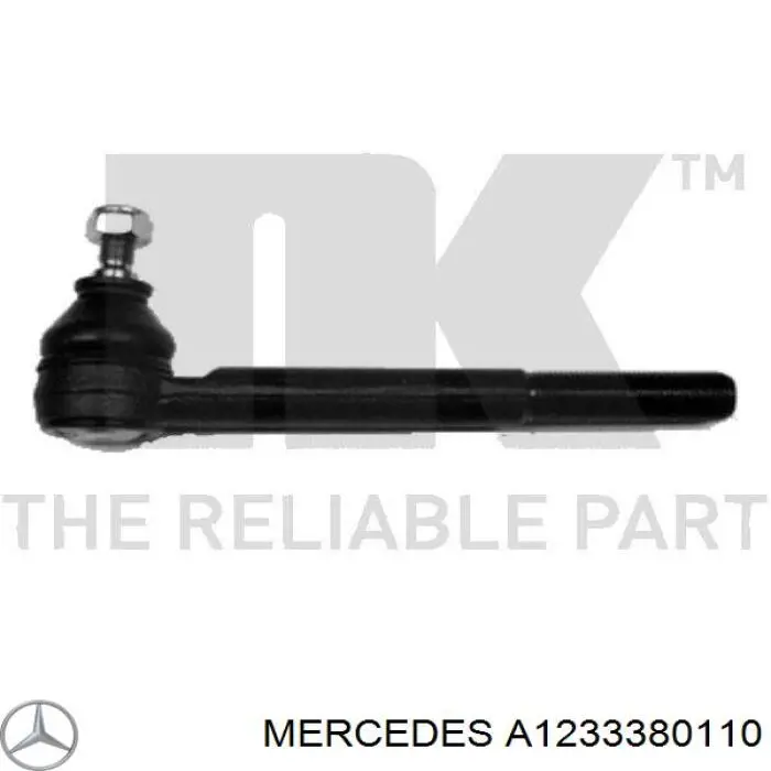 Накінечник рульової тяги, внутрішній Mercedes A1233380110 ціна, від 8.69 USD