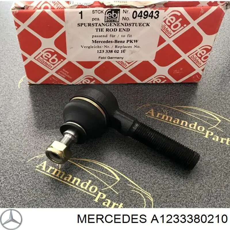 Наконечник рульовий Mercedes A1233380210 ціна, від 5.90 USD