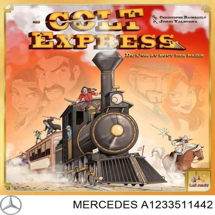 Сайлентблок задньої балки A1233511442 Mercedes