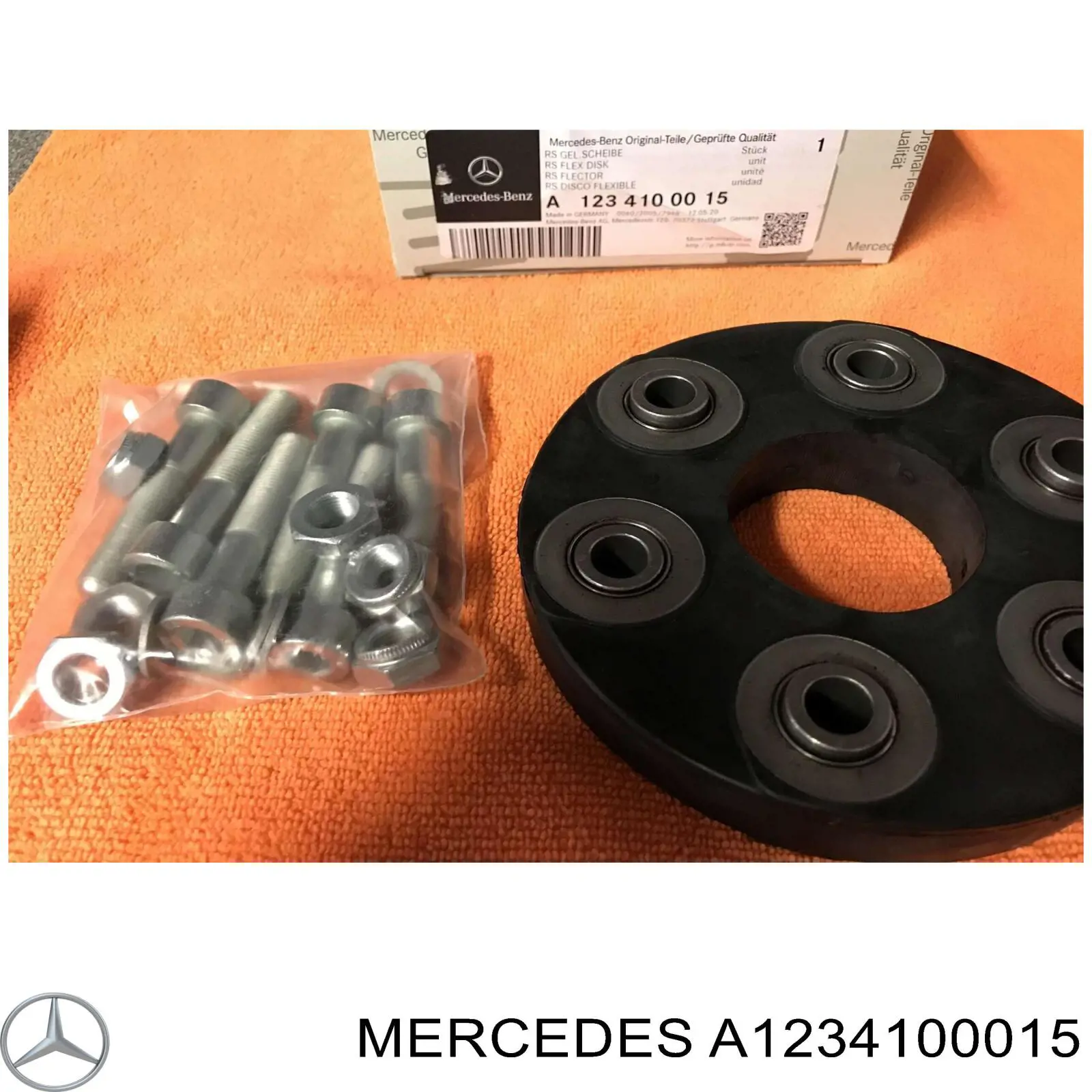 Купити A1234100015 Mercedes Муфта кардана еластична, перед./зад.