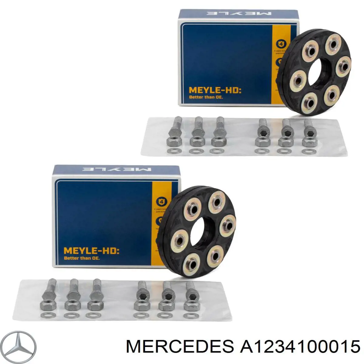 Муфта кардана еластична, перед./зад. Mercedes A1234100015 ціна, від 38.57 USD