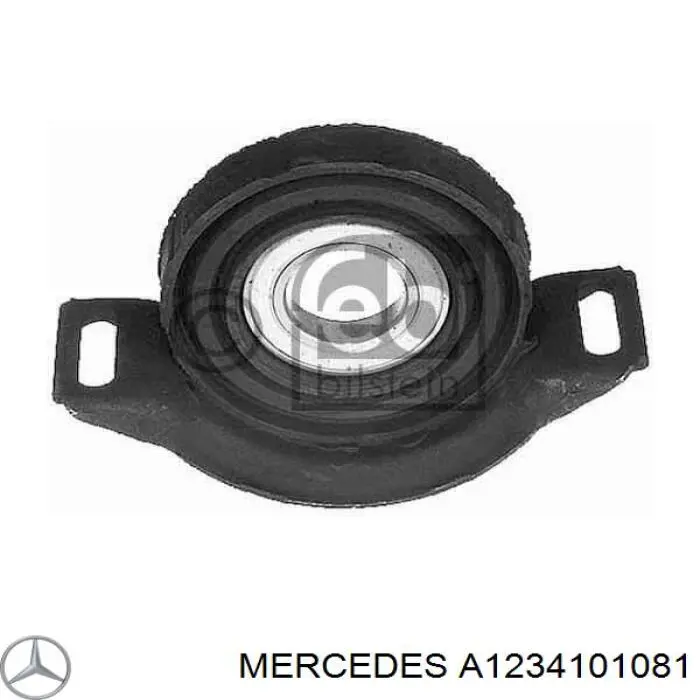 Купити A1234101081 Mercedes Муфта підвісної підшипника