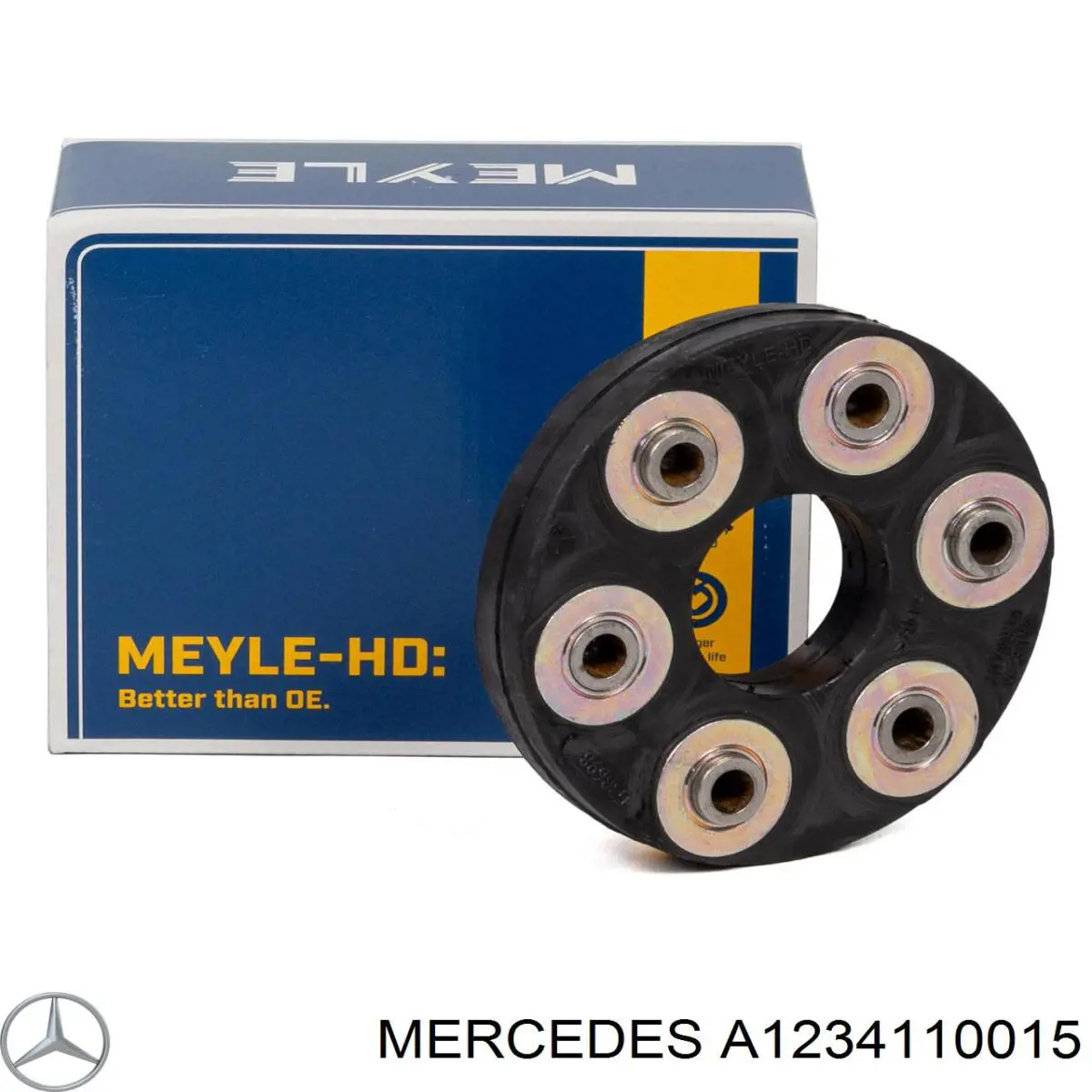 A1234110015 Mercedes Муфта кардана еластична, перед./зад.
