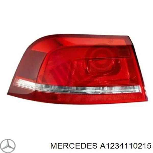 Купити A1234110215 Mercedes Муфта кардана еластична, передня