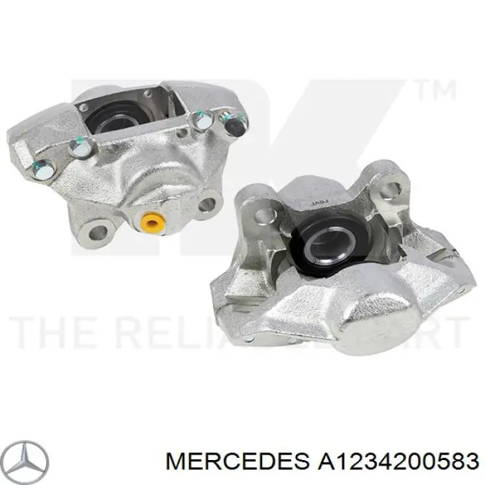 Супорт задній лівий A1234200583 Mercedes