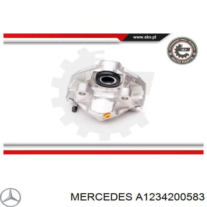 A1234200583 Mercedes Супорт гальмівний задній лівий