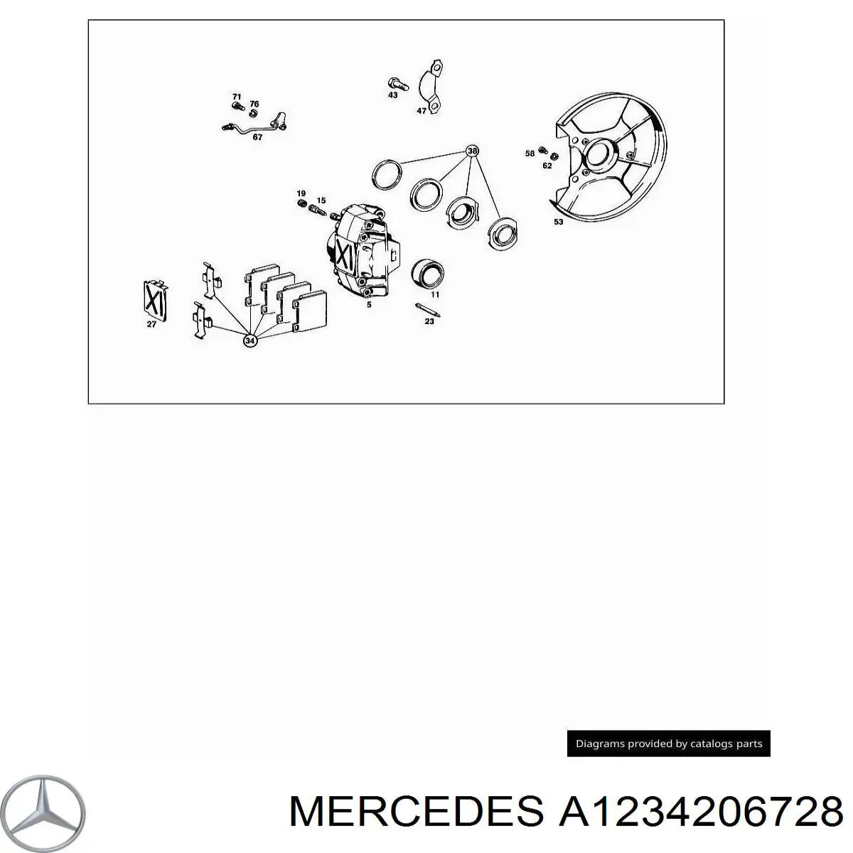  A1234206728 Mercedes