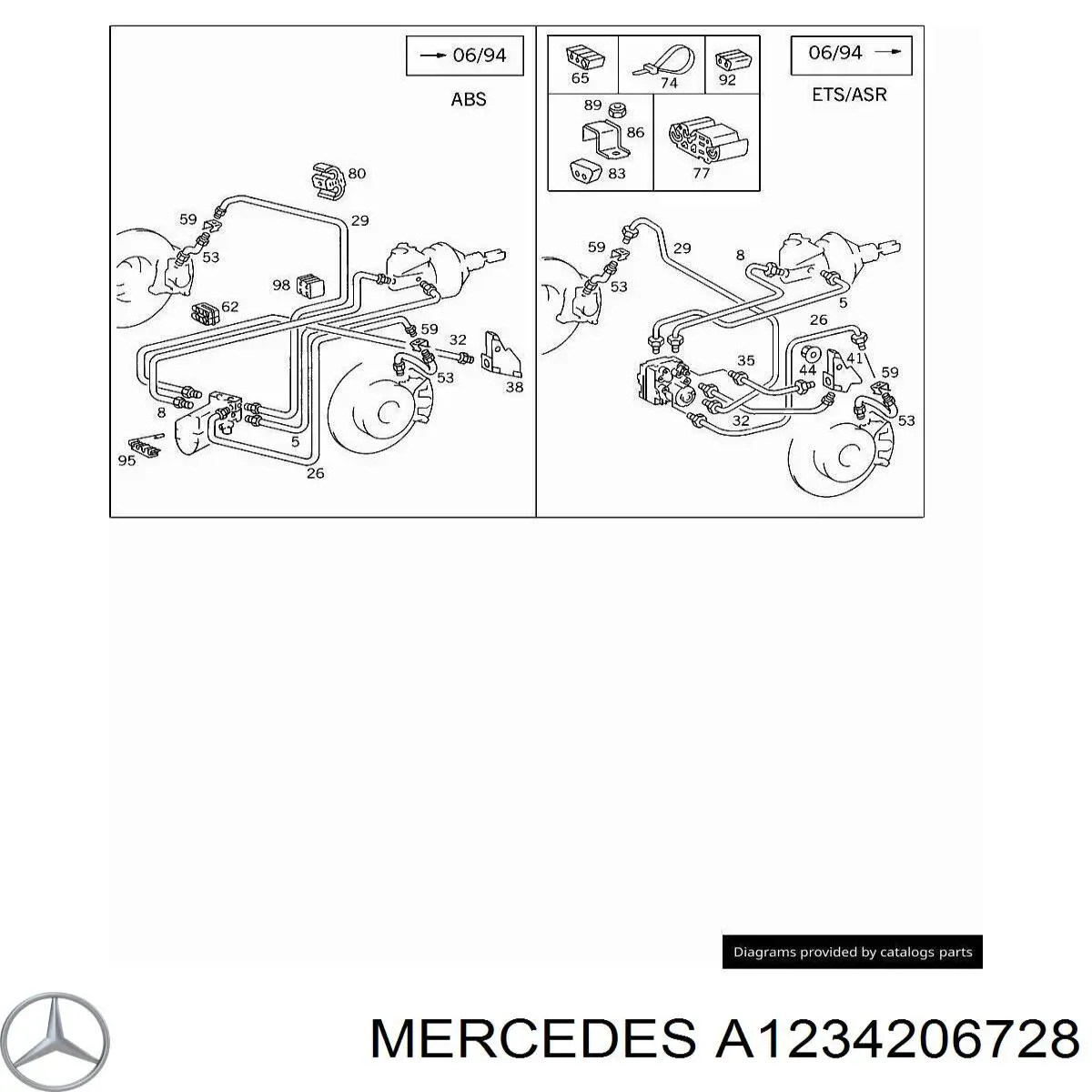  Mercedes A1234206728