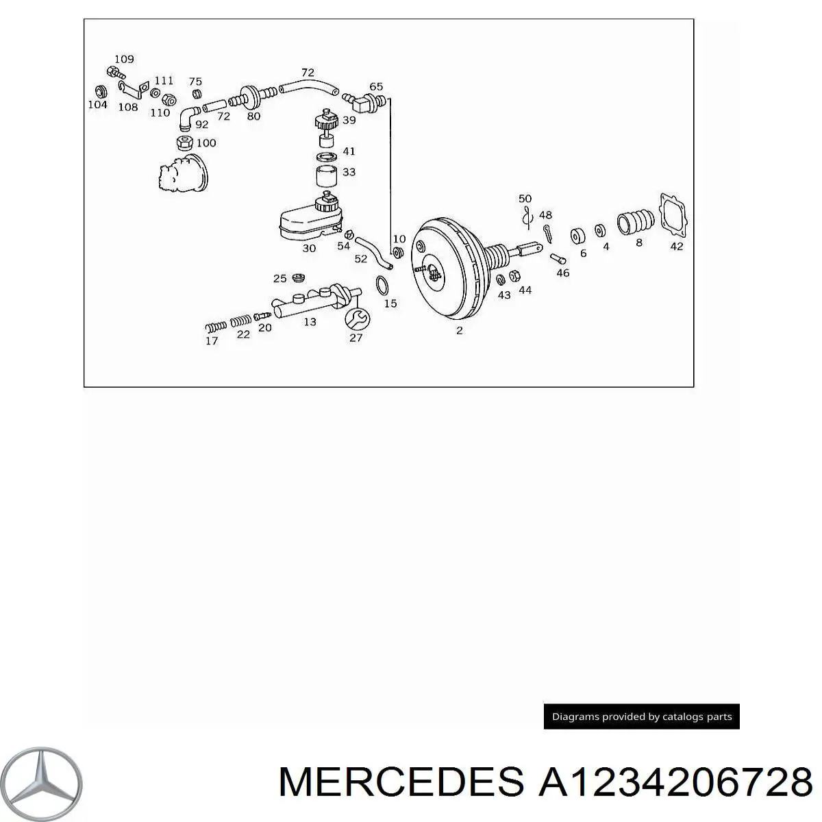 Купити A1234206728 Mercedes 