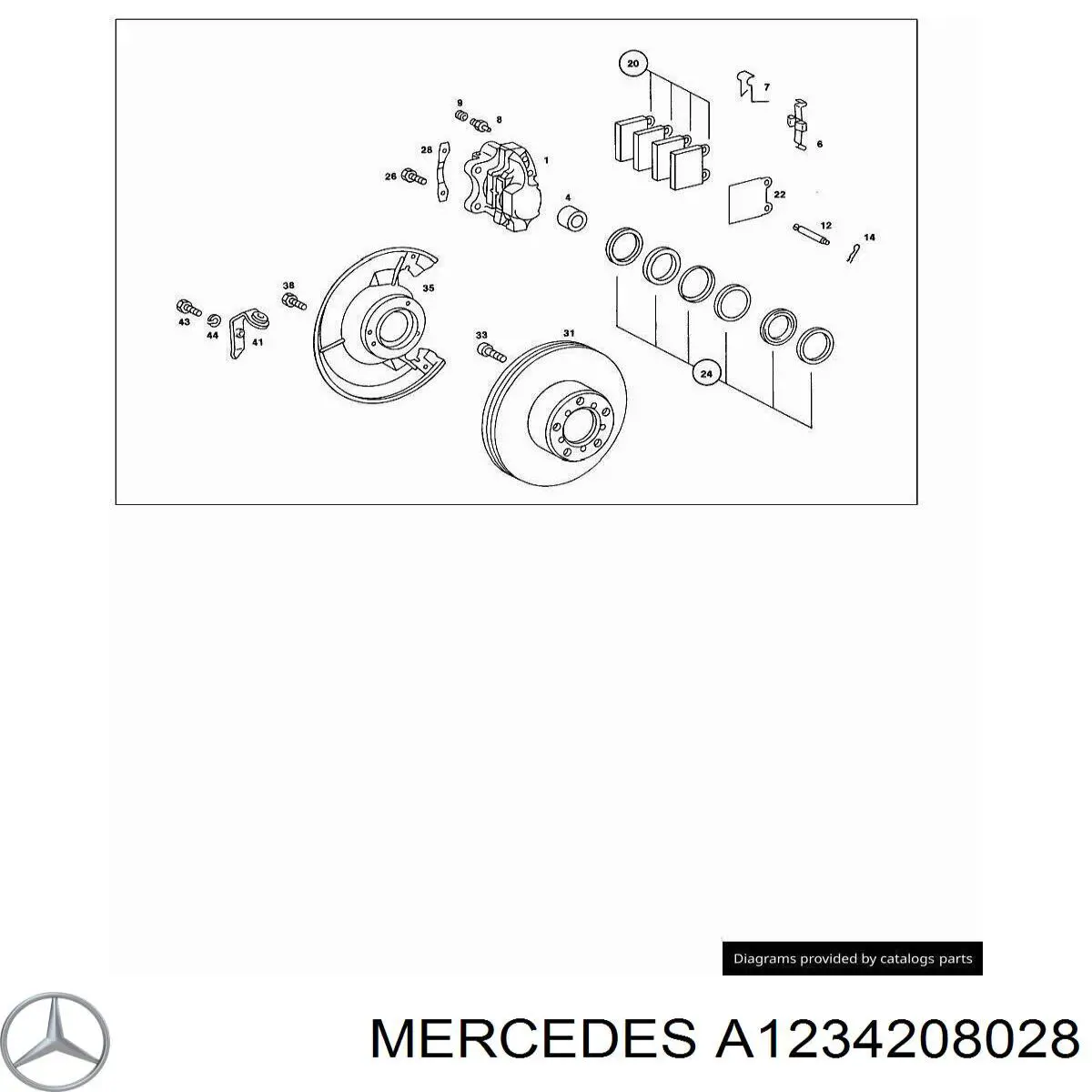 A1234207228 Mercedes 