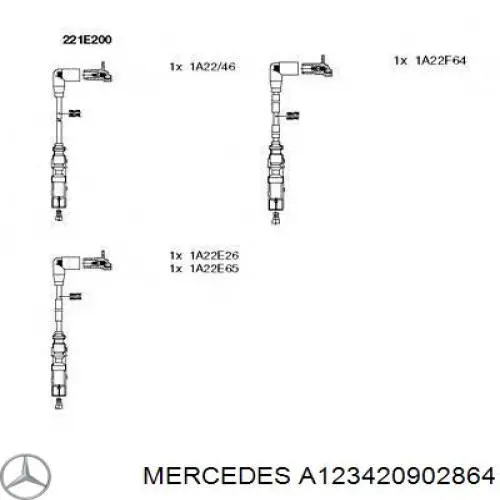 Mercedes A1234209028 ціна, від 51.23 USD