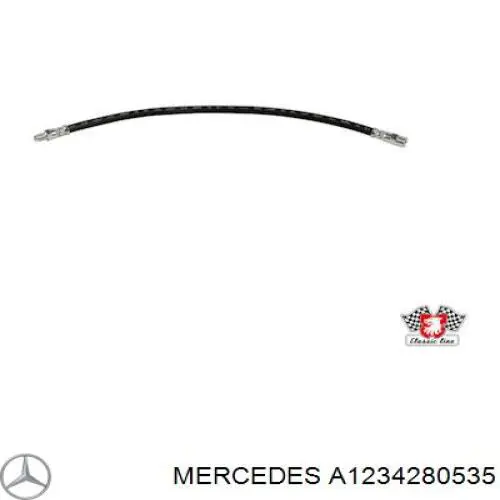A1234280535 Mercedes шланг гальмівний передній