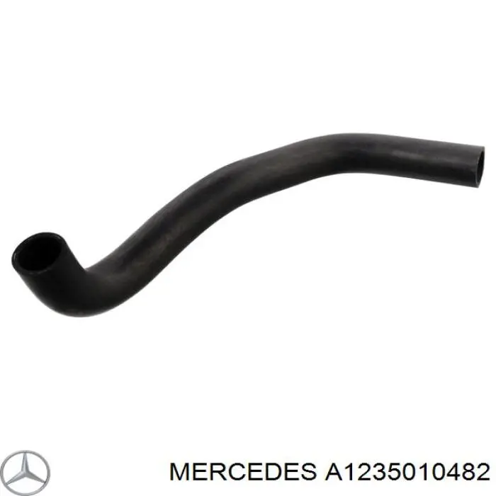 Купити A1235010482 Mercedes Шланг/патрубок радіатора охолодження, нижній