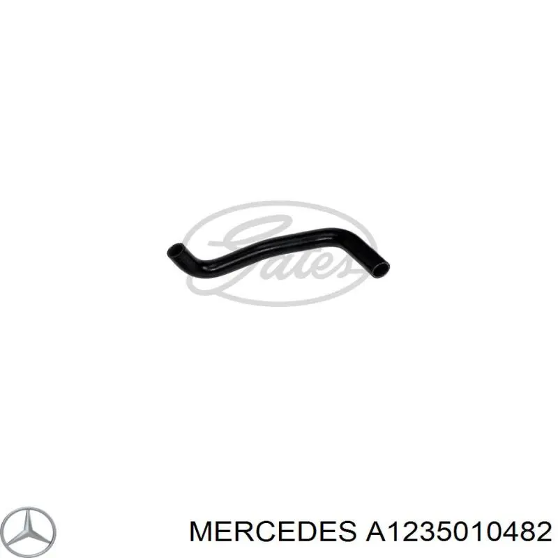 Шланг/патрубок радіатора охолодження, нижній Mercedes A1235010482 ціна, від 15.13 USD