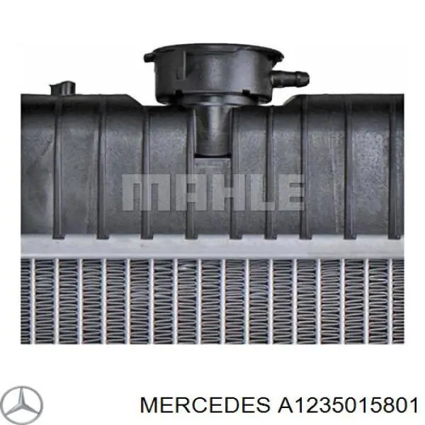 Радіатор основний Mercedes A1235015801 ціна, від 97.63 USD