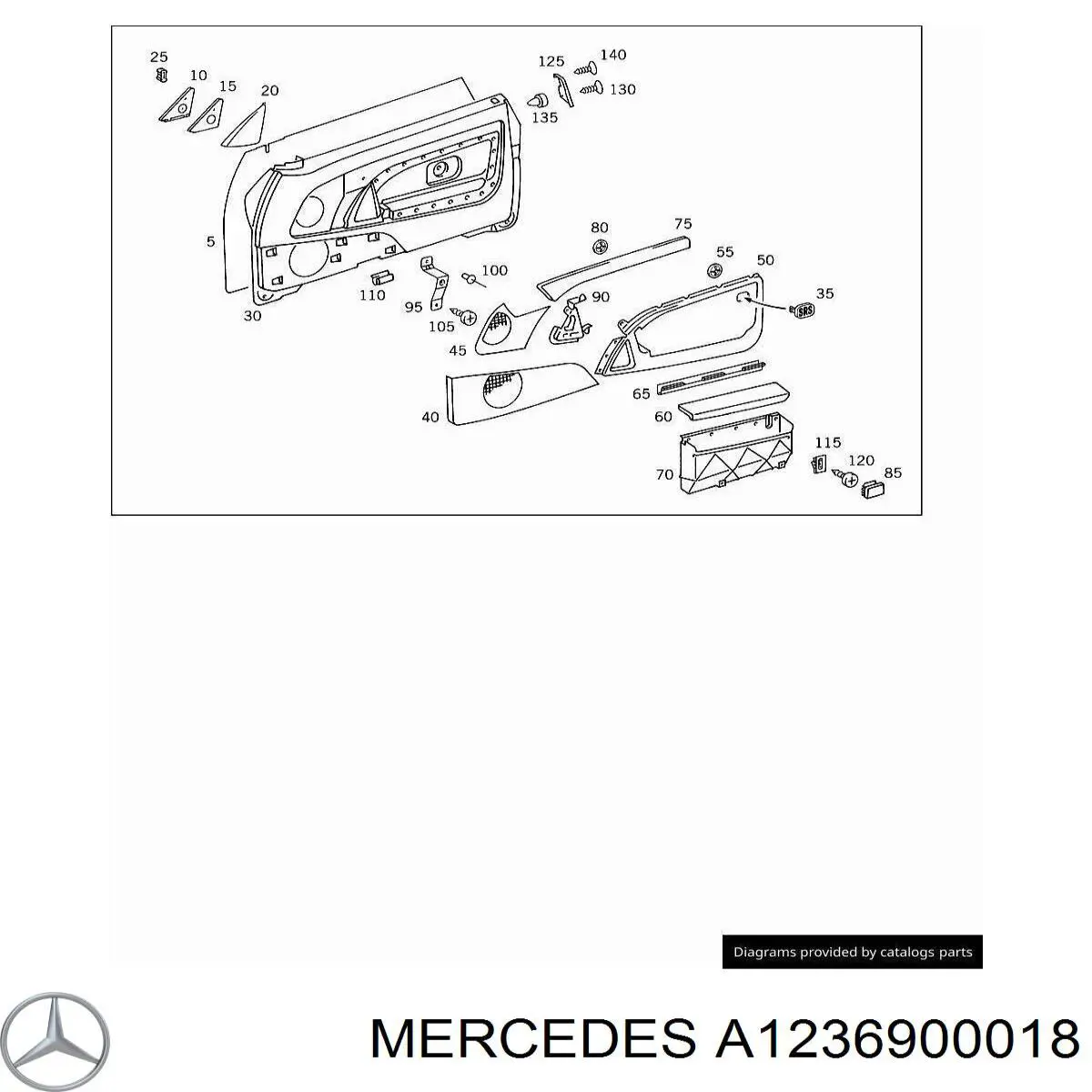 Купити A1236900018 Mercedes 