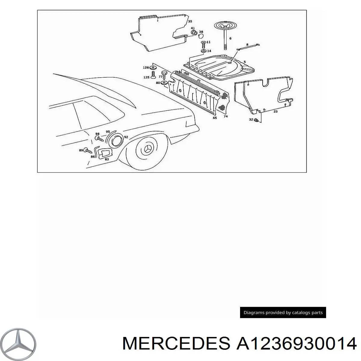 A1236930014 Mercedes 