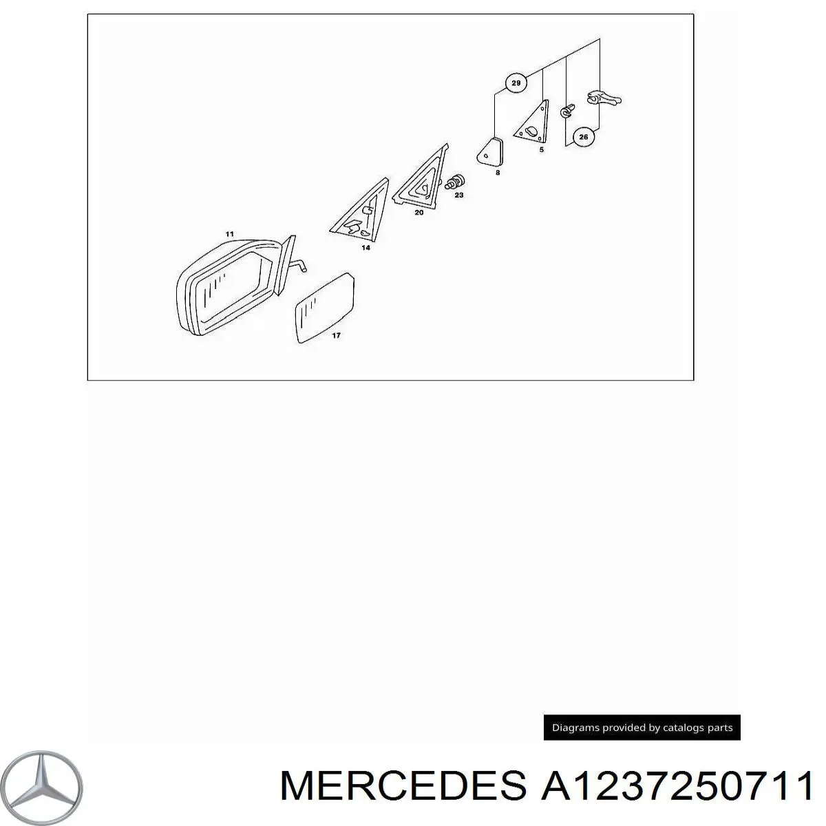 A1237250711 Mercedes 