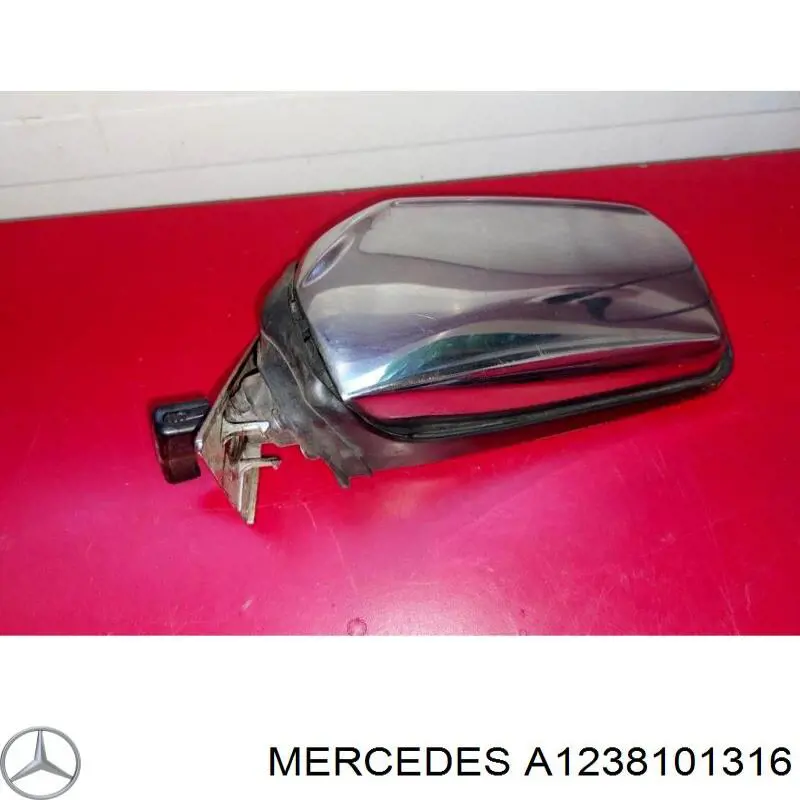 Ліве бічне дзеркало Mercedes A1238101316 ціна, від 637.01 USD
