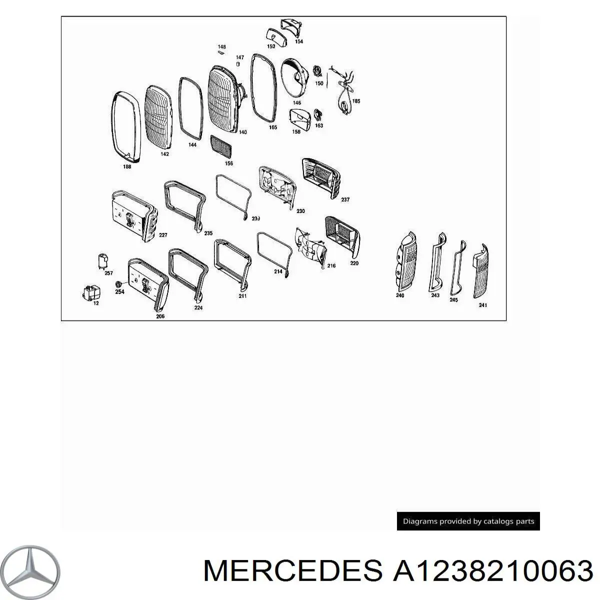 Реле керування склоочисника Mercedes A1238210063 ціна, від 3.39 USD