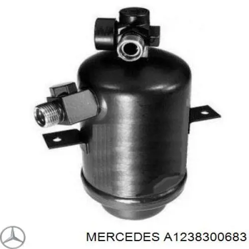 Ресивер-осушувач кондиціонера Mercedes A1238300683 ціна, від 26.55 USD