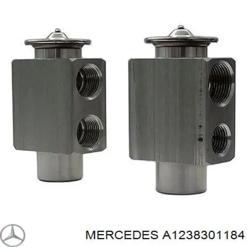 A1238301184 Mercedes клапан trv, кондиціонера