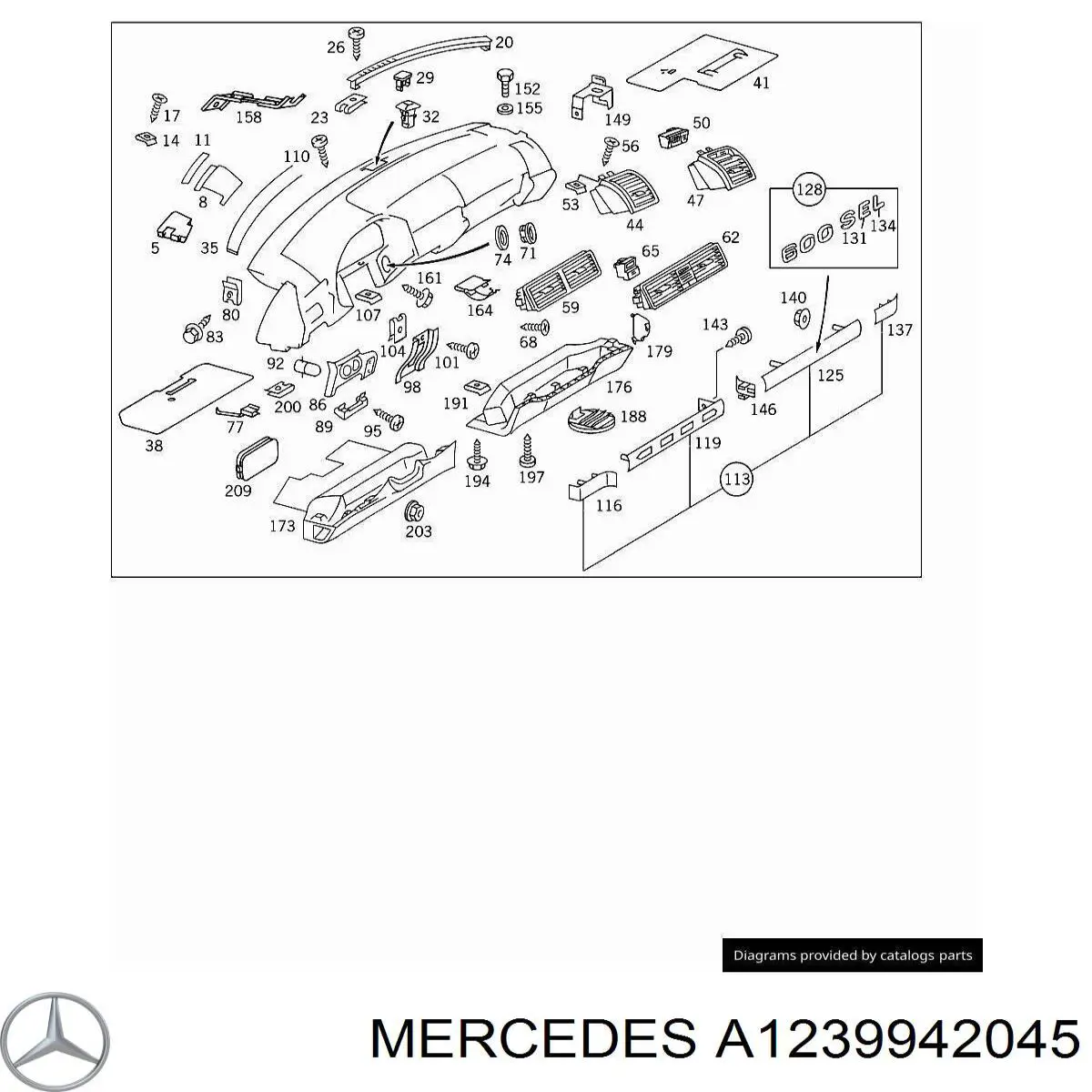 A1239942045 Mercedes 
