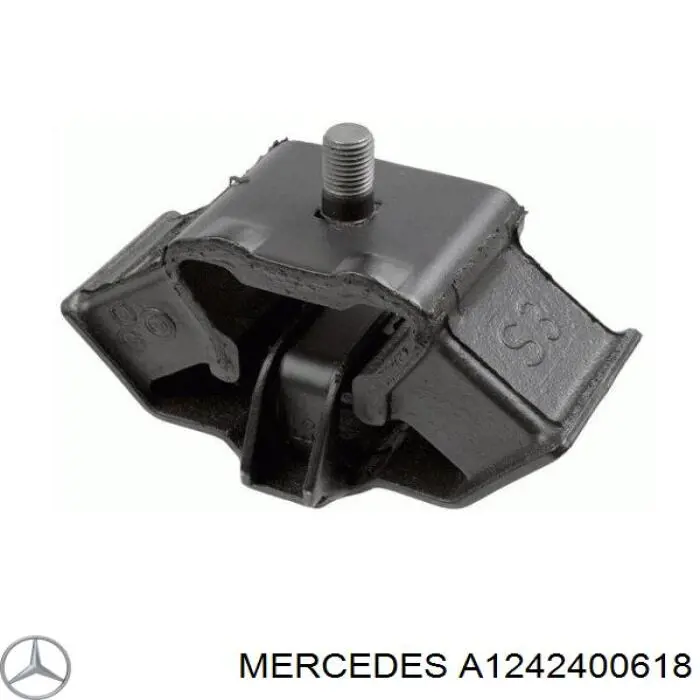 A1242400618 Mercedes подушка трансмісії (опора коробки передач)