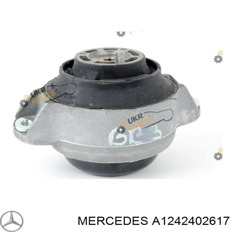 Купити A1242402617 Mercedes Подушка (опора) двигуна, ліва