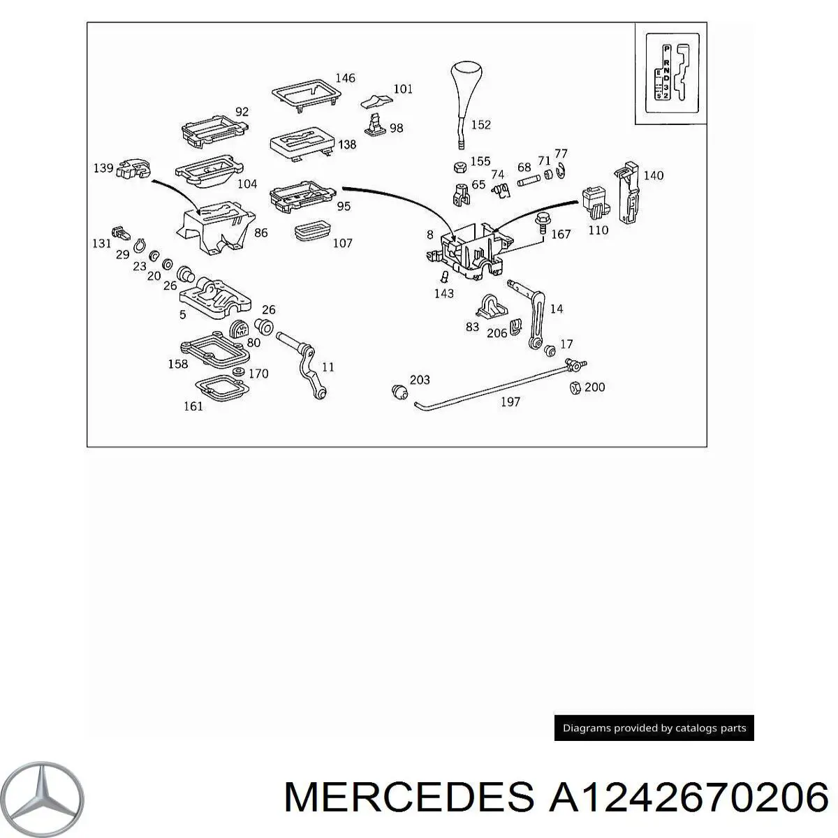 A1242670206 Mercedes 