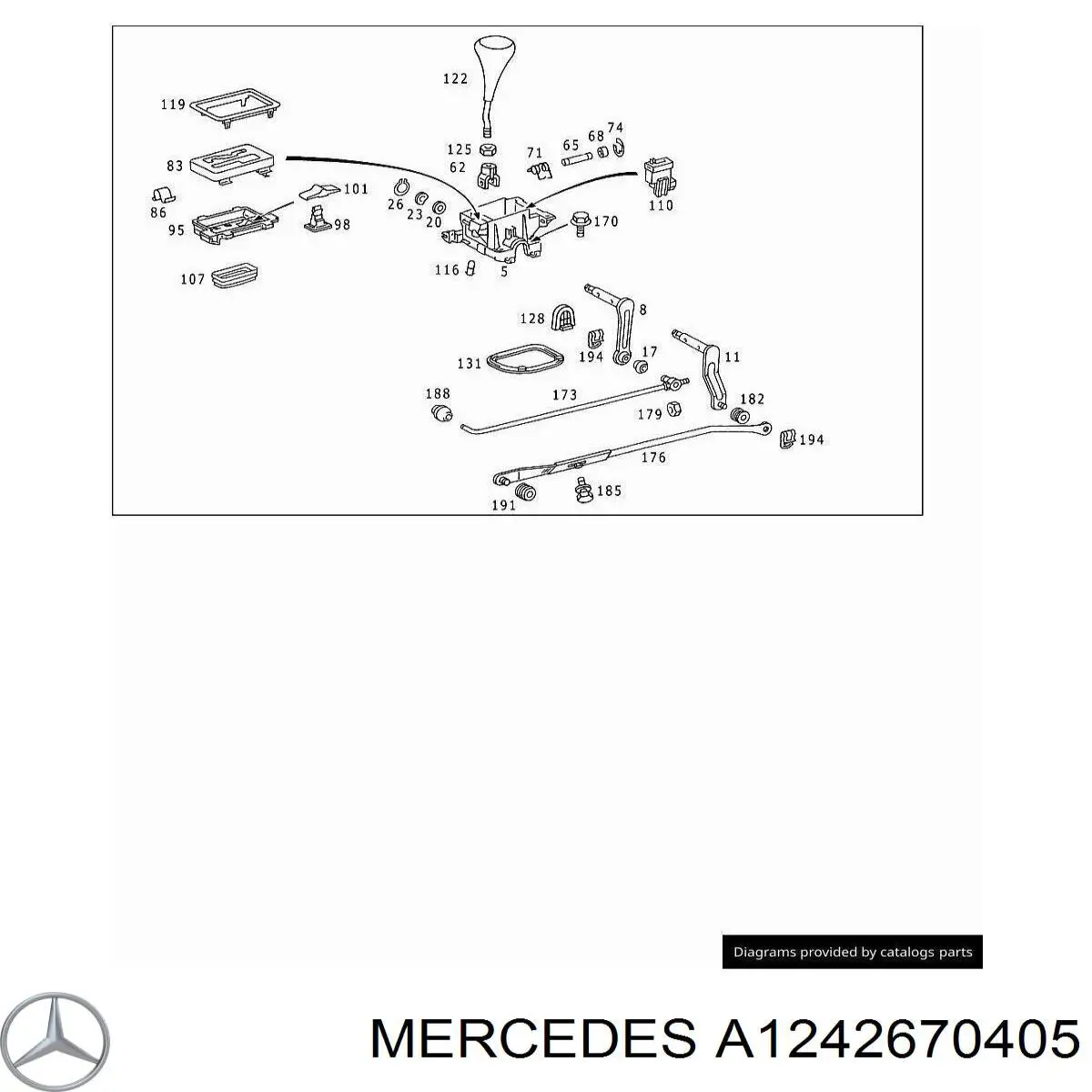  Mercedes A2012670905 ціна, від 28.12 USD