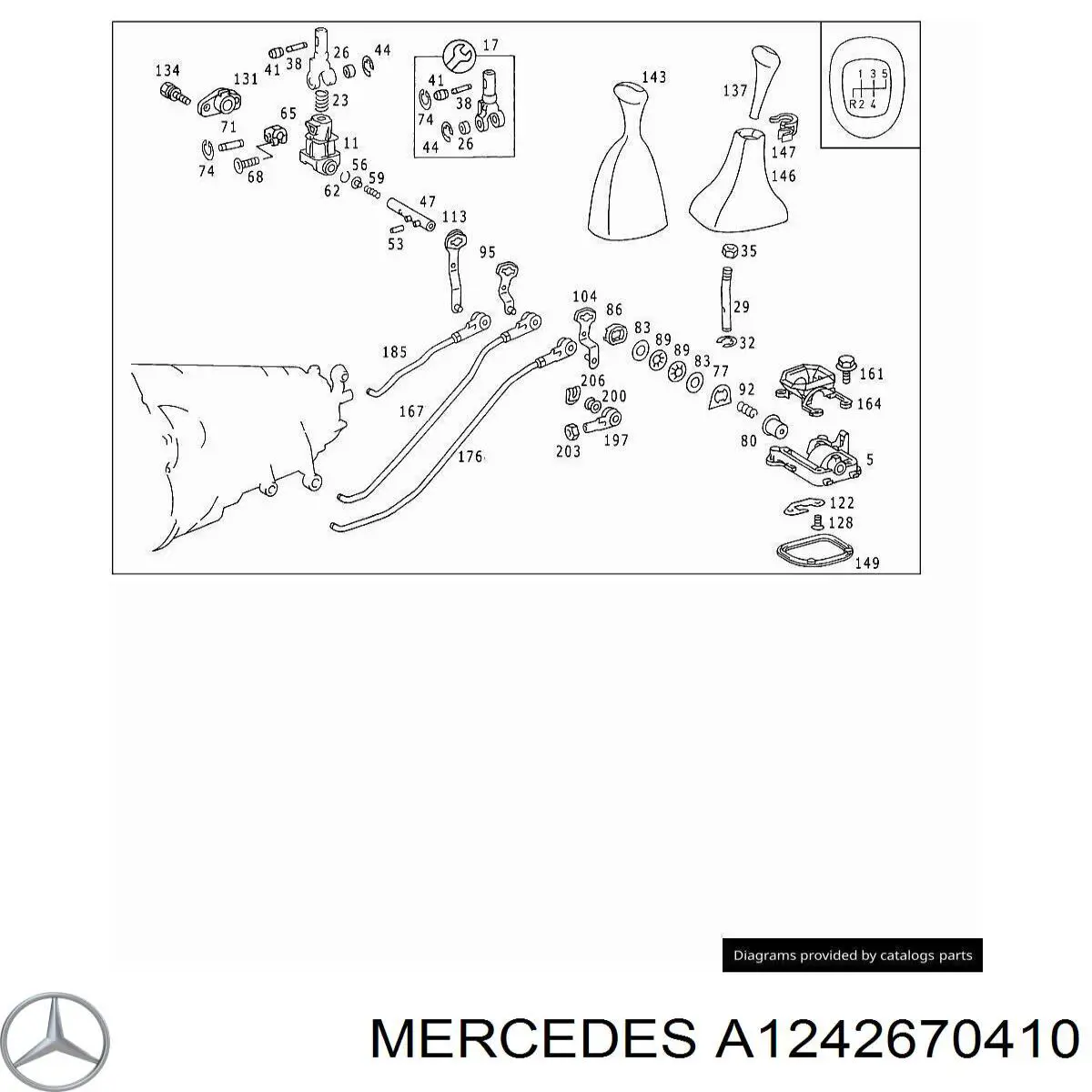 Рукоятка важеля КПП Metalcaucho 65126 ціна, від 25.90 USD