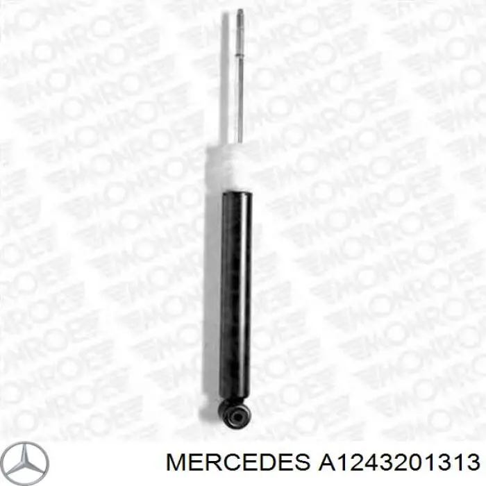 Купити A1243201313 Mercedes Стійка амортизатора задня
